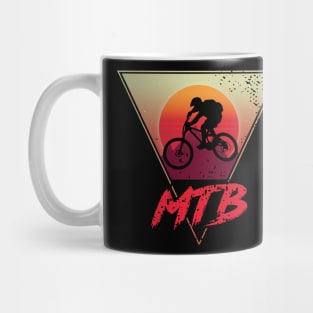 Retro Mountain Biking Mug